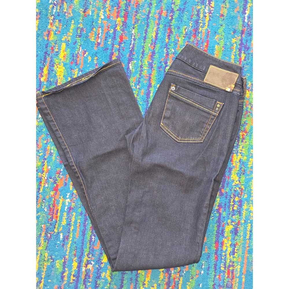 Diesel Ronhar Flare Jeans Dark Wash Denim Stretch Women Size 28x32